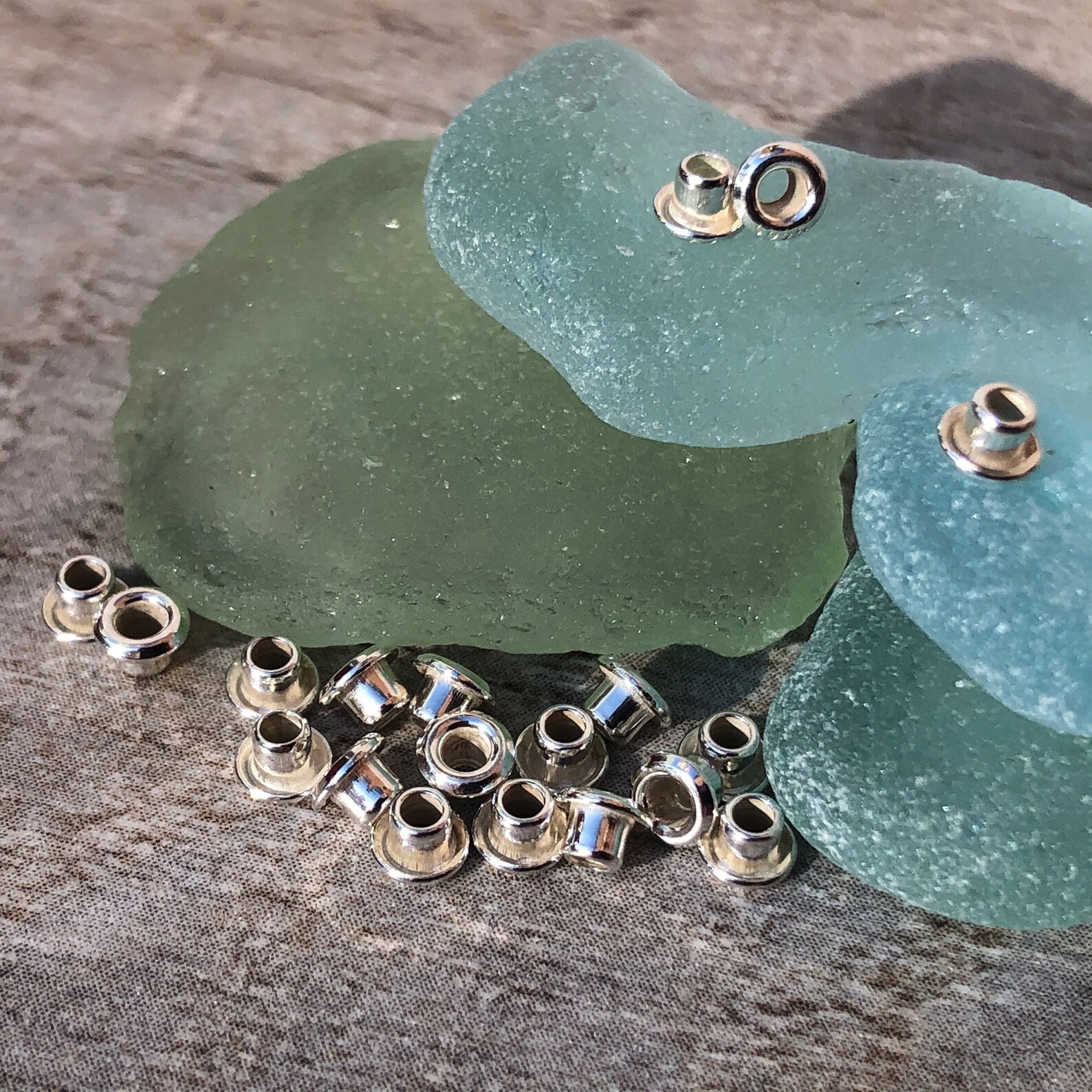 2mm Solid Sterling Silver Bead Cores Sterling Grommets Etsy UK