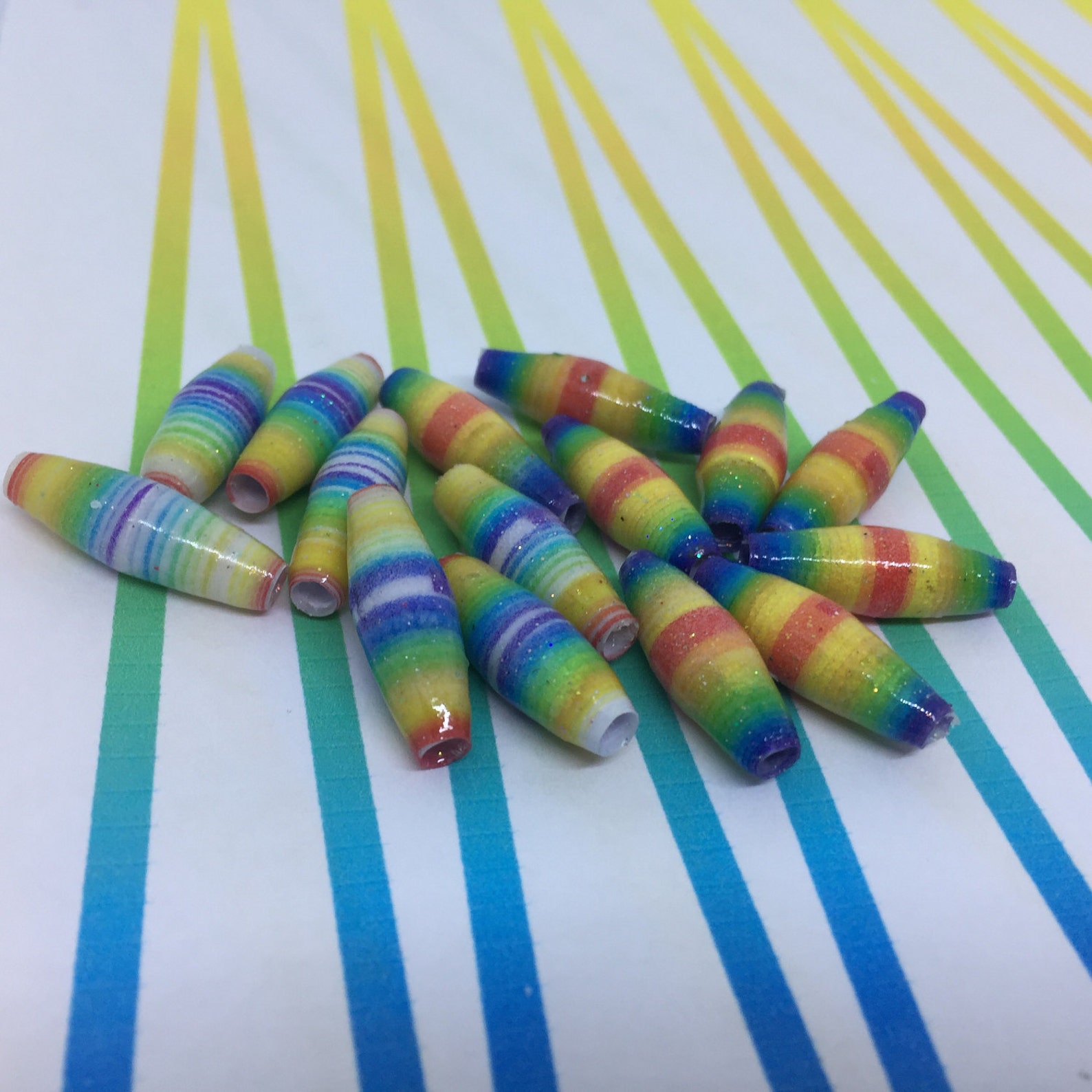 Paper Bead Template for Bead Rolling Instant Downloads PDF Etsy