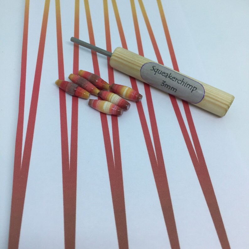 Paper Bead Template for Bead Rolling Instant Downloads PDF Etsy