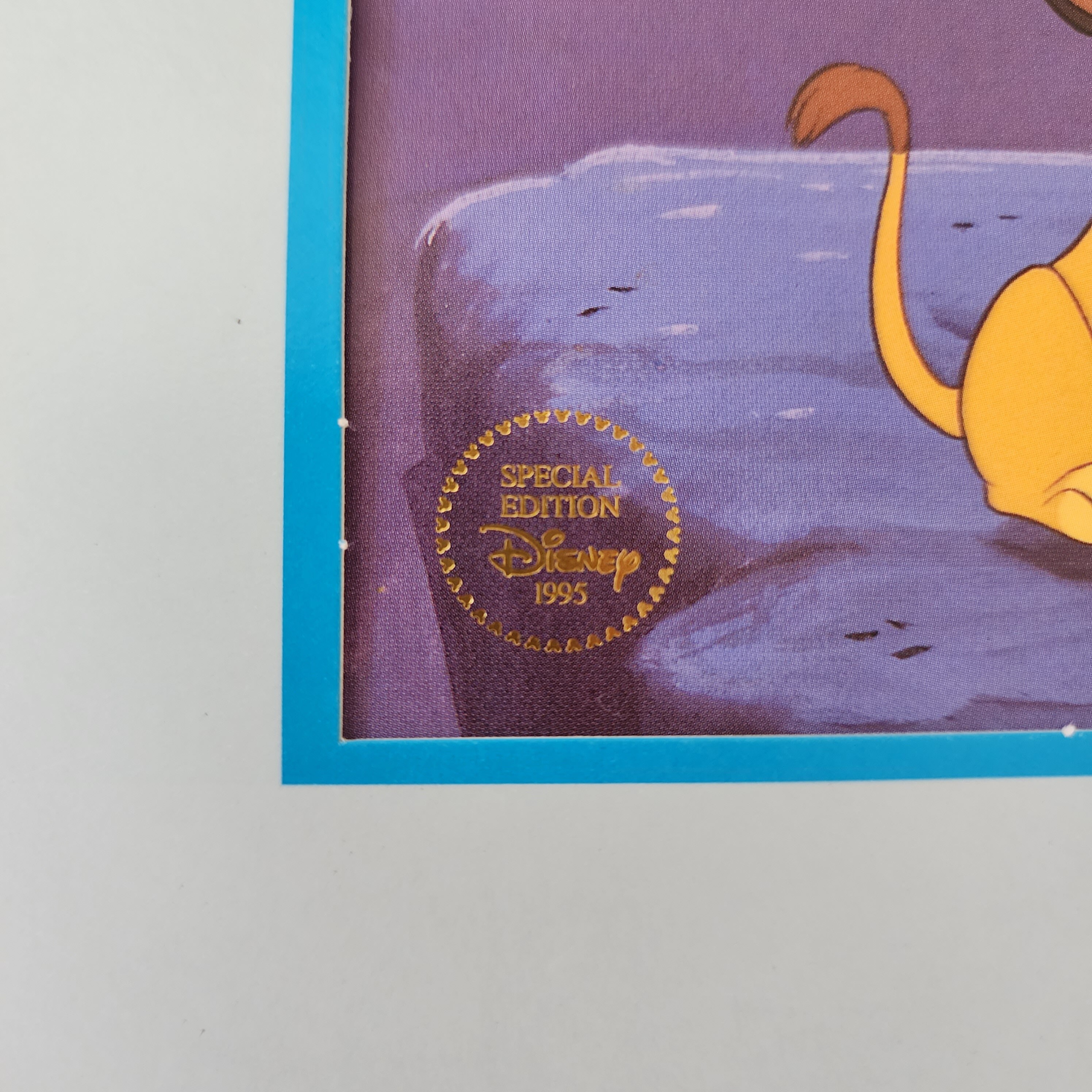 Lion King Litho 1995 Disneys the Lion King, Disney Interactive, Mufasa ...