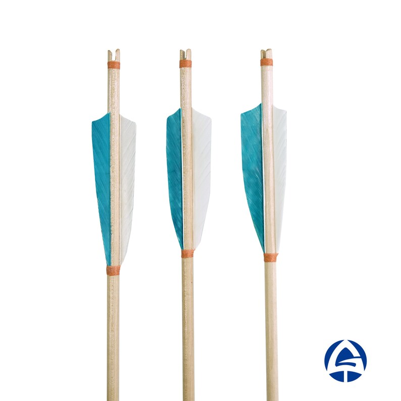 Shooting Arrows Wooden Knock / Historical Wooden Arrows / Etsy