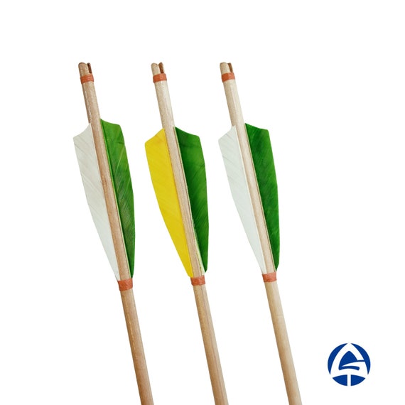 Shooting Arrows Wooden Knock / Historical Wooden Arrows / Training