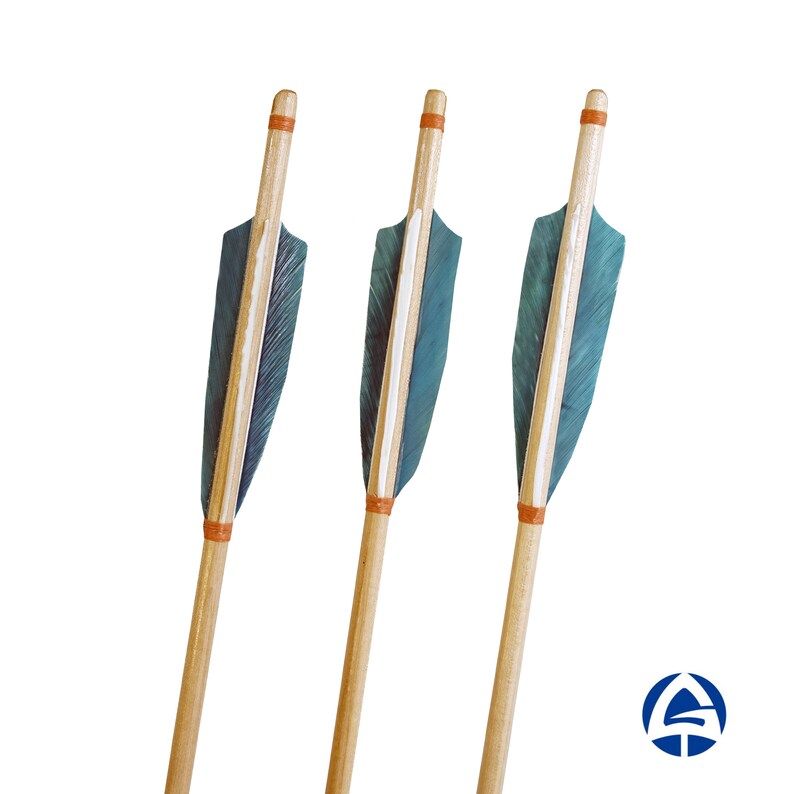 Shooting Arrows Wooden Knock / Historical Wooden Arrows / Etsy