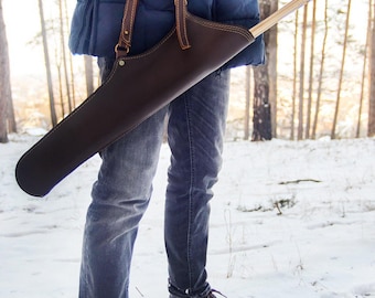 Archery Quiver Waist Quiver Leather Quiver Belt Quiver Leather Holster Two Sided Quiver Hip Quiver Arrow Quiver Arrow Holster Arrow Bag