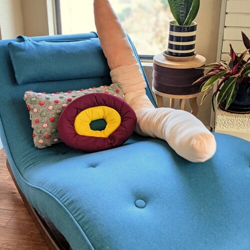 Giant worm body pillow | Velveteen plush worm | Weirdcore decor