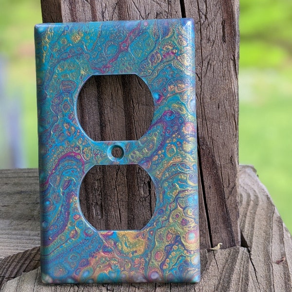 Acrylic Poured Outlet Cover