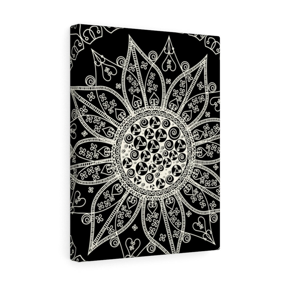 Canvas Art Mandala Wall Hanging Canvas Prints Canvas Wall Etsy