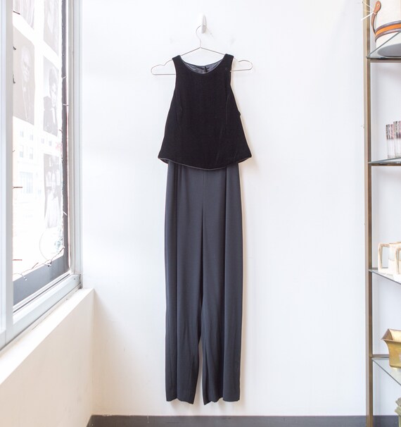 1990’s Velvet Top Jumpsuit