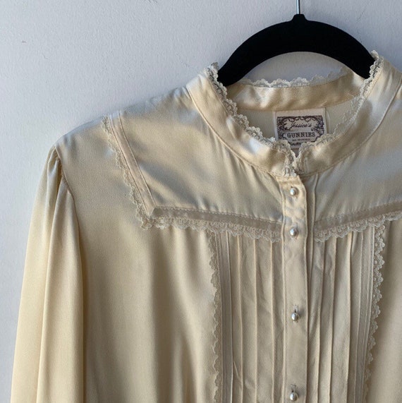 1970s Gunnies and Sax Blouse