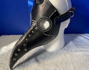 Plague Doctor Set (Hat, Mask, Pouches)