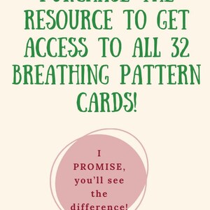 Breathing Cards- Printable Breathing Pattern Activities for Self ...