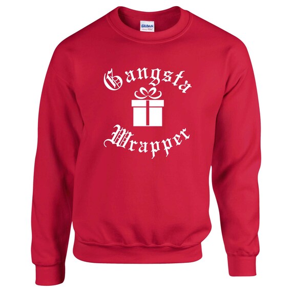 gangsta wrapper sweater