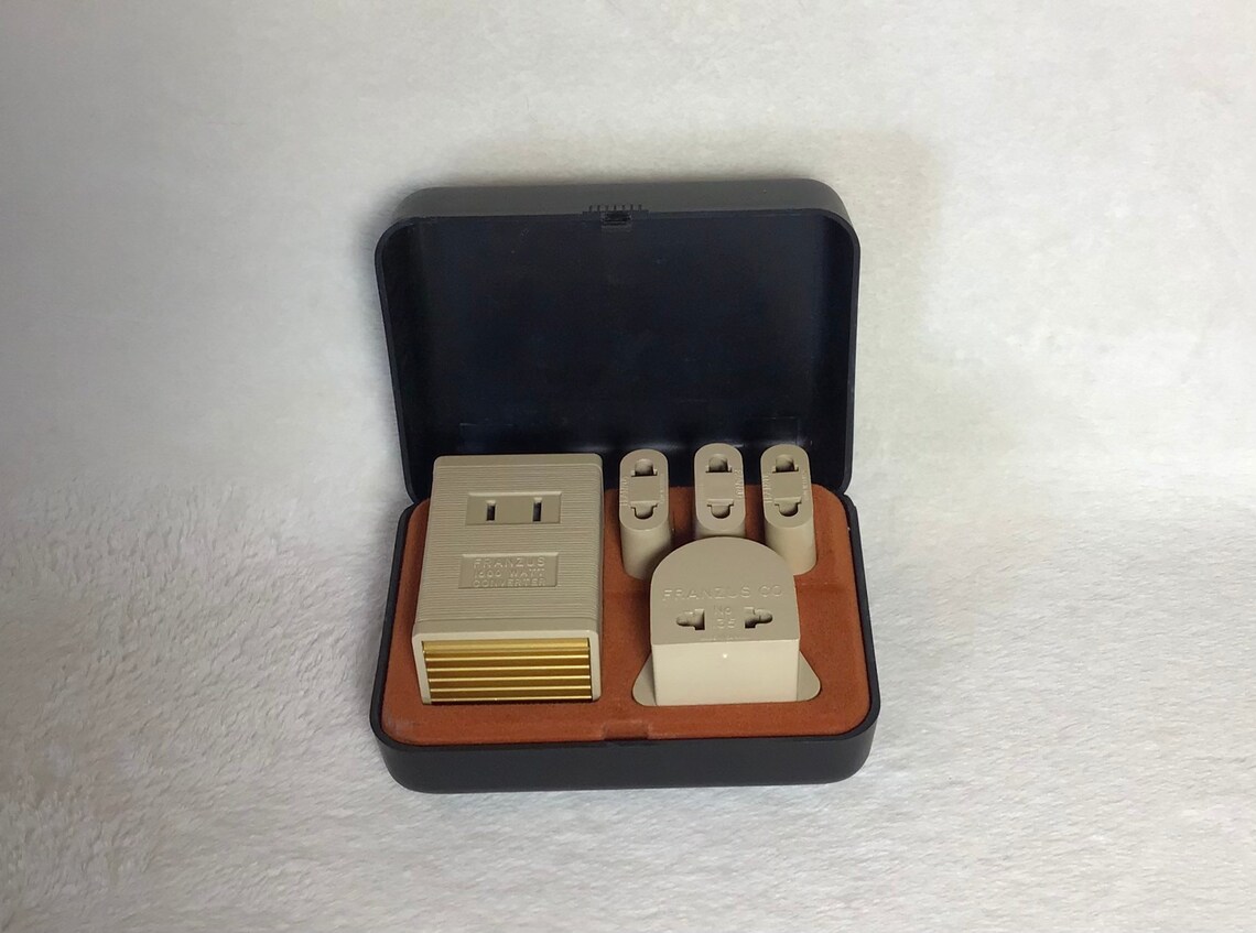 Ensemble adaptateur double convertisseur vintage Franzus FR-1650
