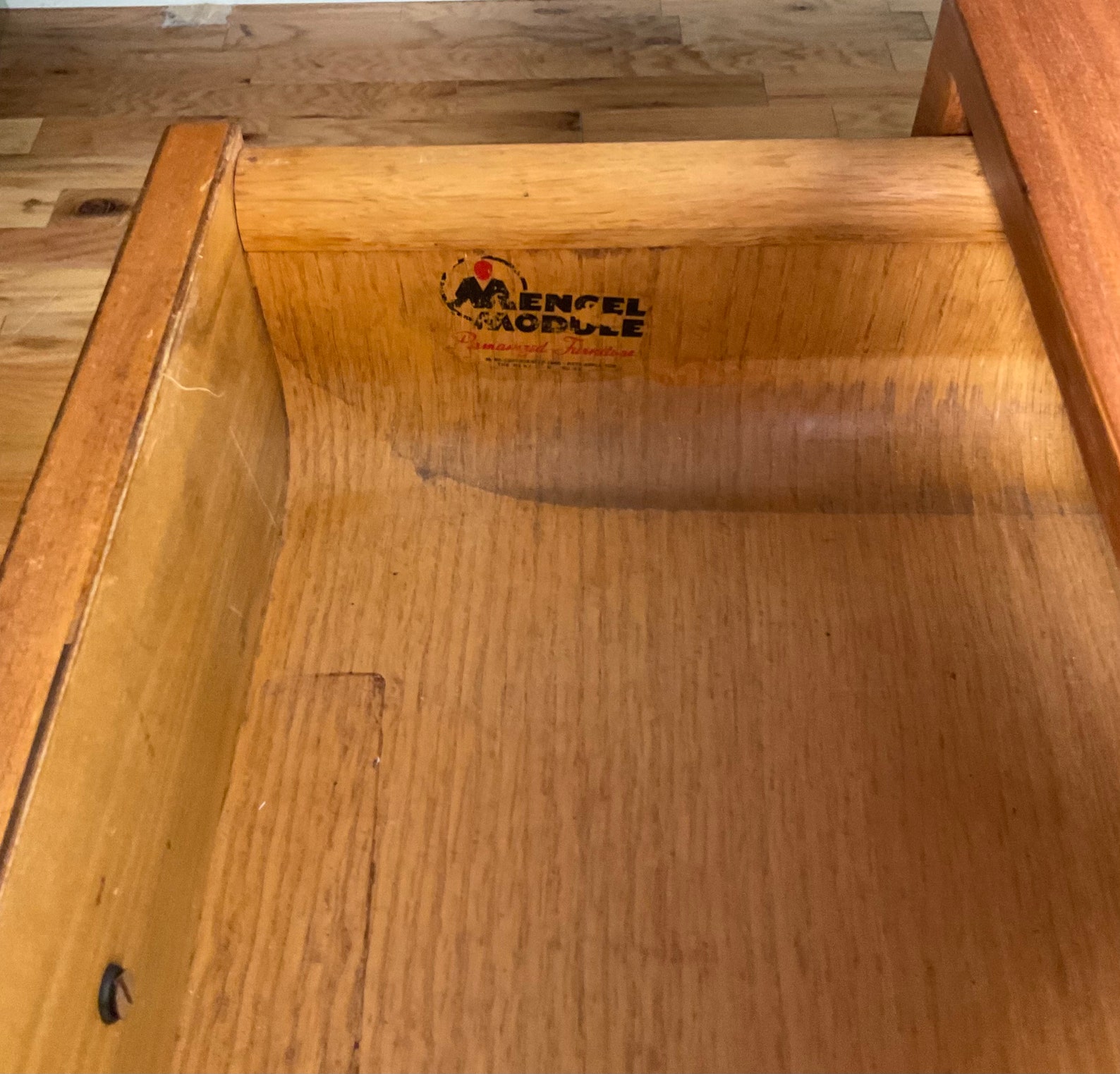 Vintage MENGEL PERMANIZED FURNITURE Modular Fourpiece Desk Etsy