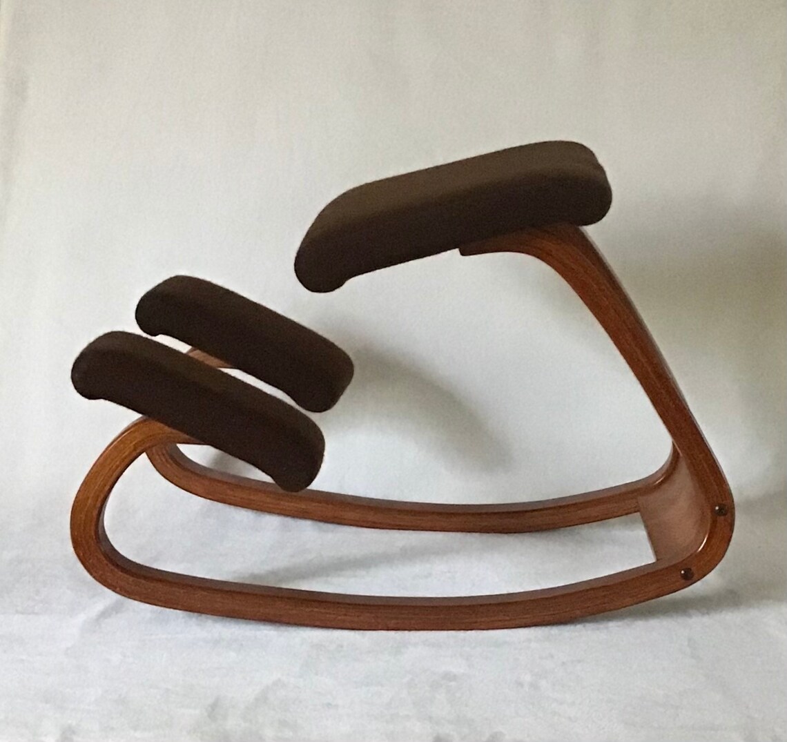 Vintage 70s Variable Balans Kneeling Movement Ergonomic Chair Etsy