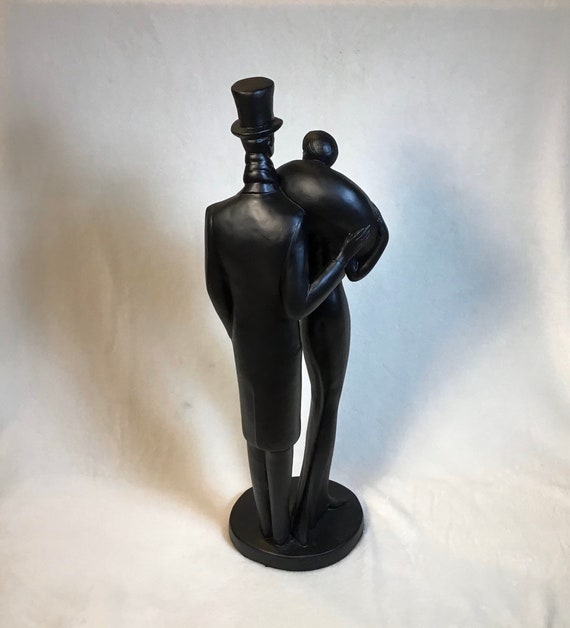 Claude Leclerc Sculpture Pour Austin Prod Inc 1986 Sculpture L Etoile Signe Leclerc Avec Des Donnees En Carton The Star 23 5 Tall