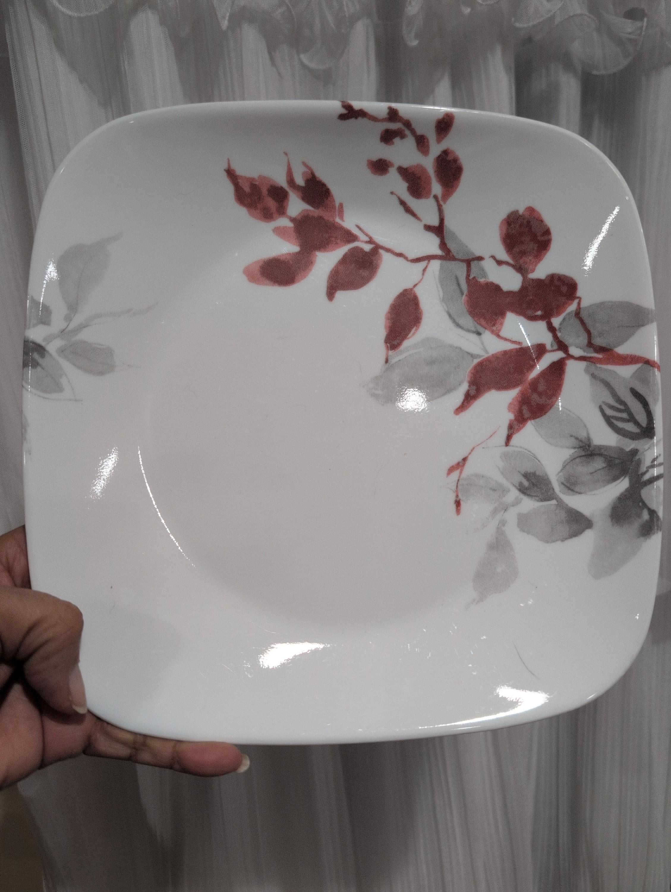 在庫ラスト グラデーションホワイト　スリーブ　国家シンボル　6種セット Corelle Kyoto Leaves 9