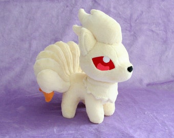 Handmade Nine Tailed Fox Plush Fan-made - Made-to-Order