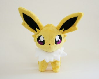 Handmade Yellow Elemental Creature Plush - Made to Order