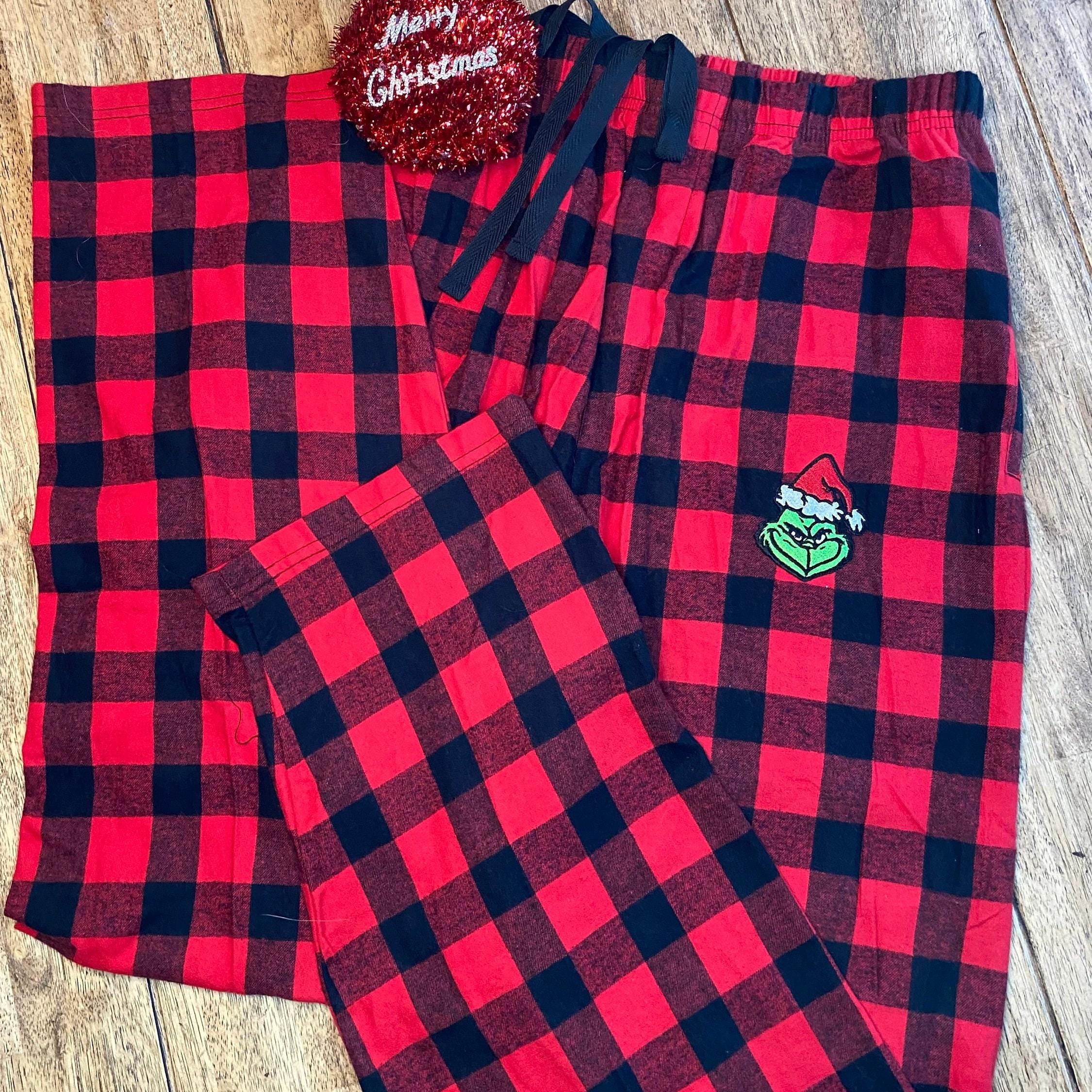 Grinch Pajama Pants Etsy Canada