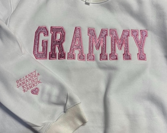Personalisiertes Glitzer Sweatshirt mit Glitzer Applikation. Personalisiertes Geschenk