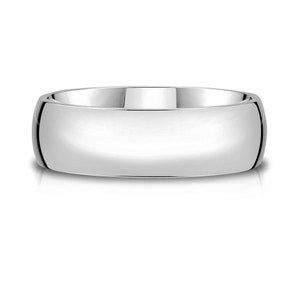 Bracelet Platine 950 (7 mm) | DME BAS | Poli | Coupe confortable | Alliance homme femme simple PT950 européenne