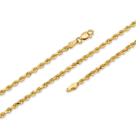 3.5 mm 14k 2024 gold rope chain