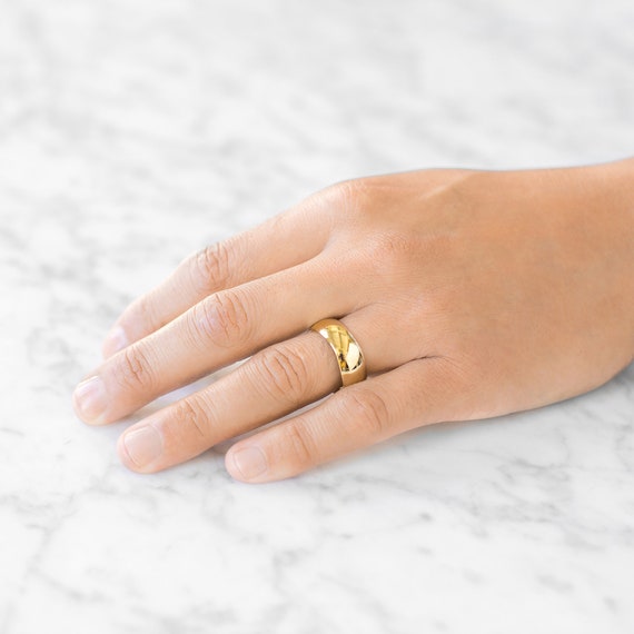 14k dome ring deals