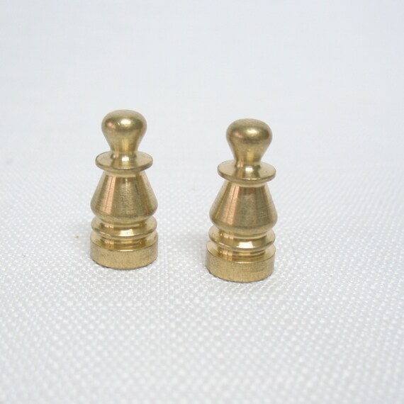 Brass lamp finial deals