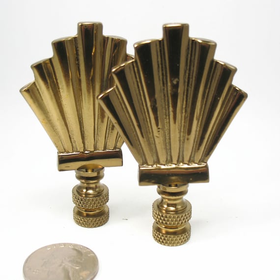 Antique brass lamp finials online