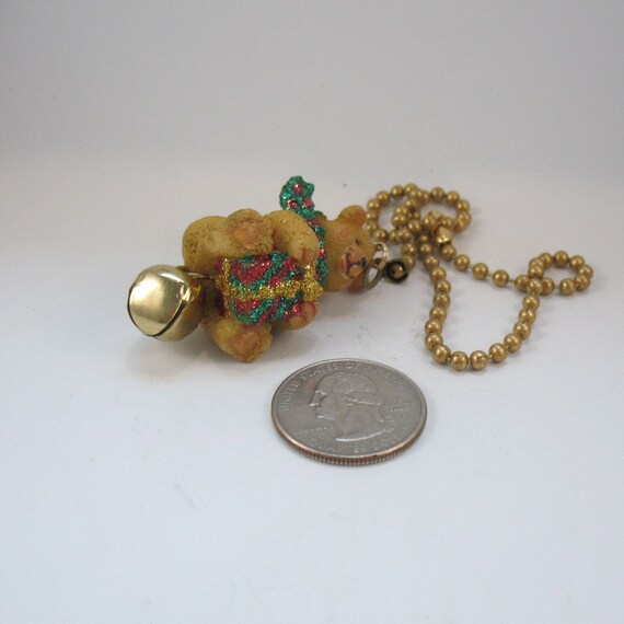Fan Or Light Pull Christmas Teddy Bear To Decorate Your Etsy