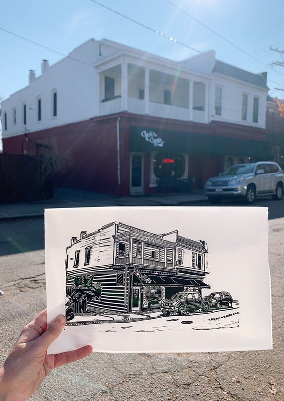 Joe's Inn Richmond VA print Etsy