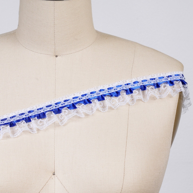 Royal Blue Ruffle Trim - Etsy