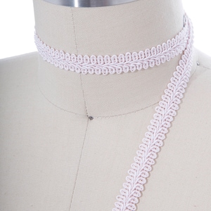 2 Yards Blush Pink Gimp Trim Ribbon/ Narrow Ornamental Upholstery Trim/ Decorative French Braid Ideal Fo Finishing Edges of Upholstery