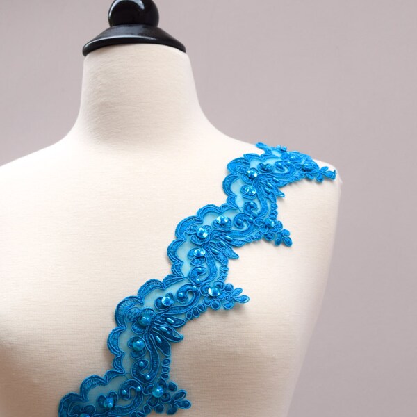 Sheer Beaded Fabric Etsy