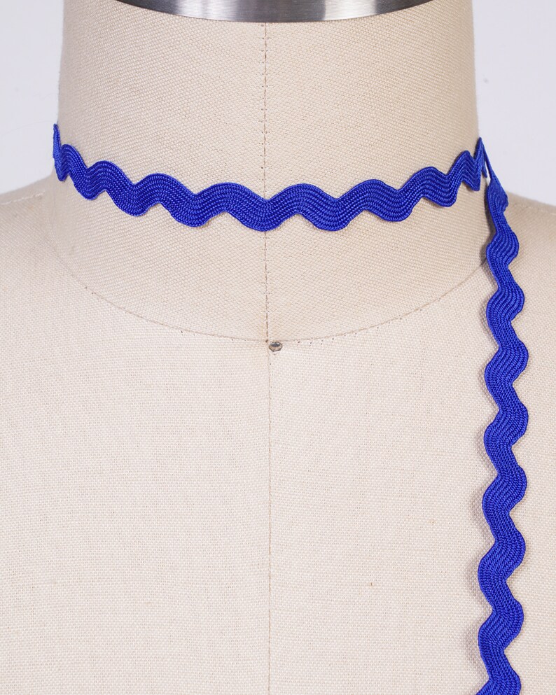 50 Yards Turquoise Blue Ric Rac Ribbon Trim: Sewing & Craft Supply - Etsy