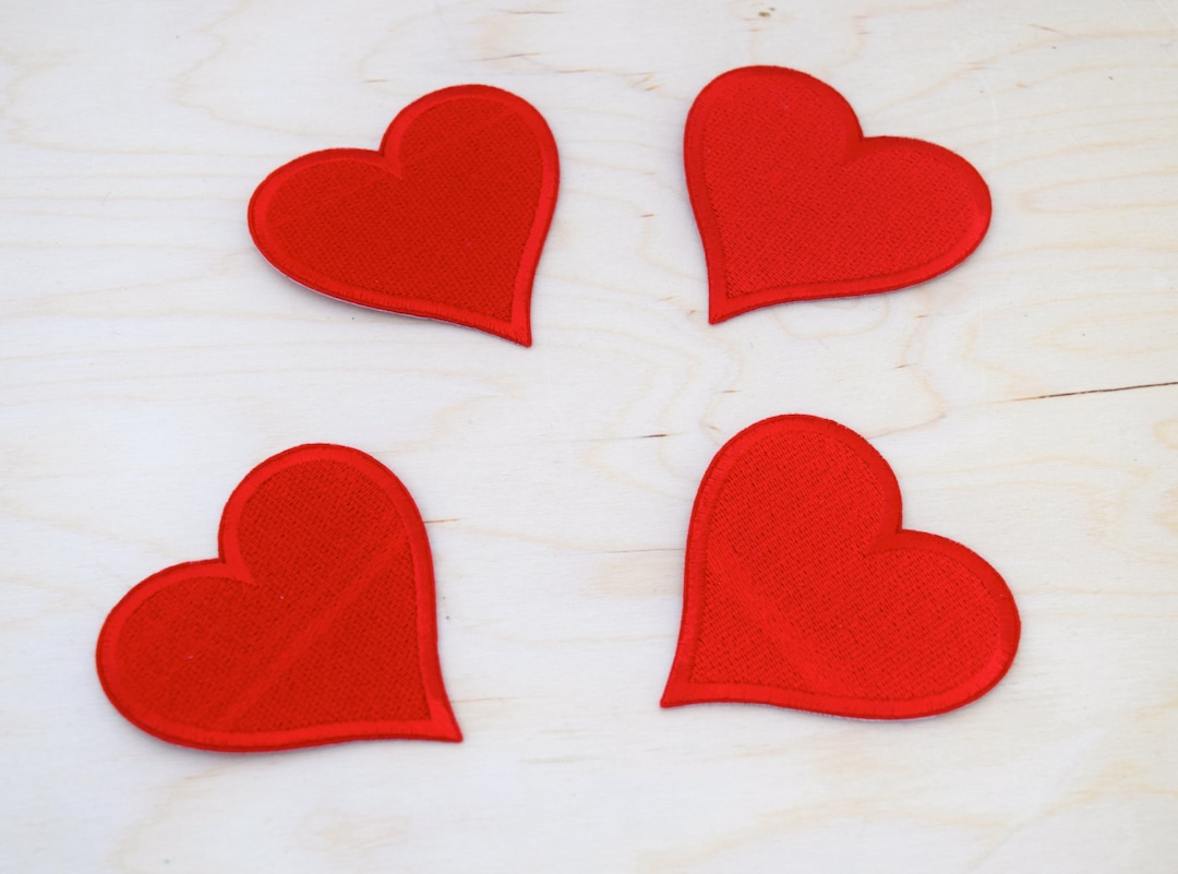 Bless Your Heart" Embroidered Iron On Patches