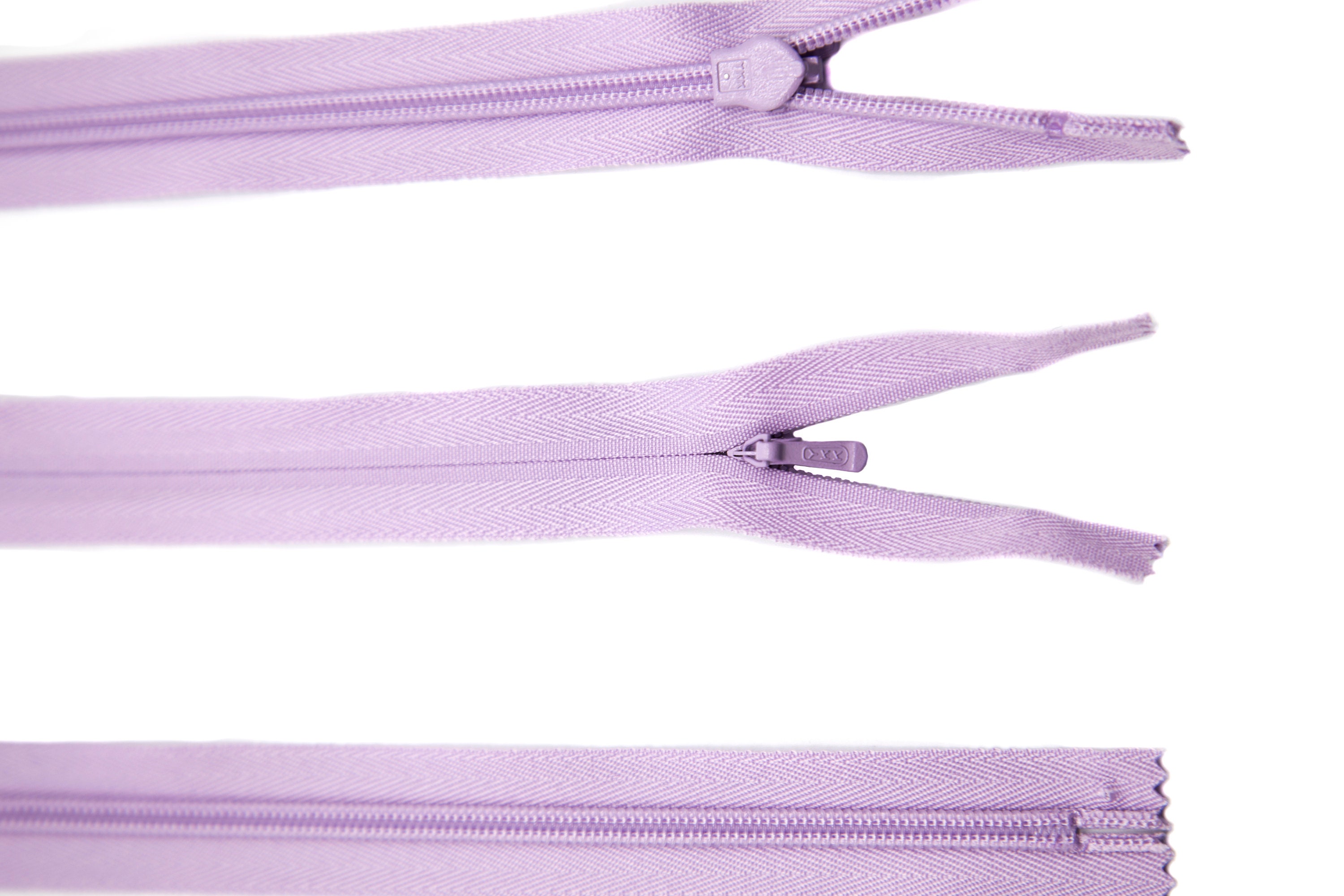 YKK #2 10 Invisible Nylon Zipper - Lilac (Y0998)