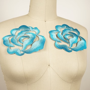 rose様】Blue刺繍 2枚セット rose様】Blue刺繍 2枚セット