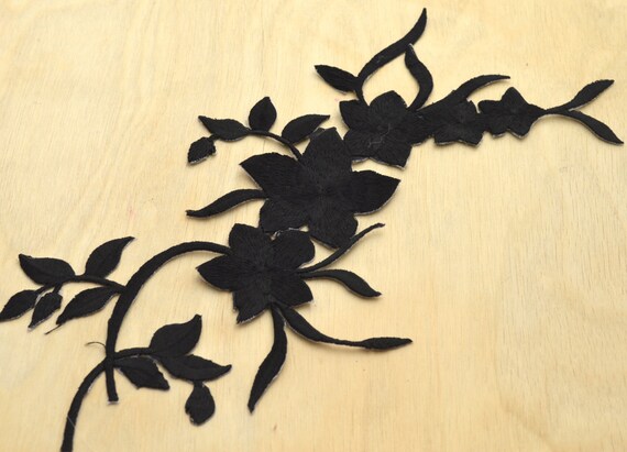 Flower Iron on Patch, 2/5/10/20 45mm Flowers Sew on Patches, Embroidered  Appliques, Embroidery Craft Supplies 