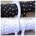 Snap Tape on 3/4' Cotton Twill Tape, Black Snap Tape / White Snap Tape  1 Yard Available in White- Snaps Spaced 1' Apart 12 Ligne Snaps 
