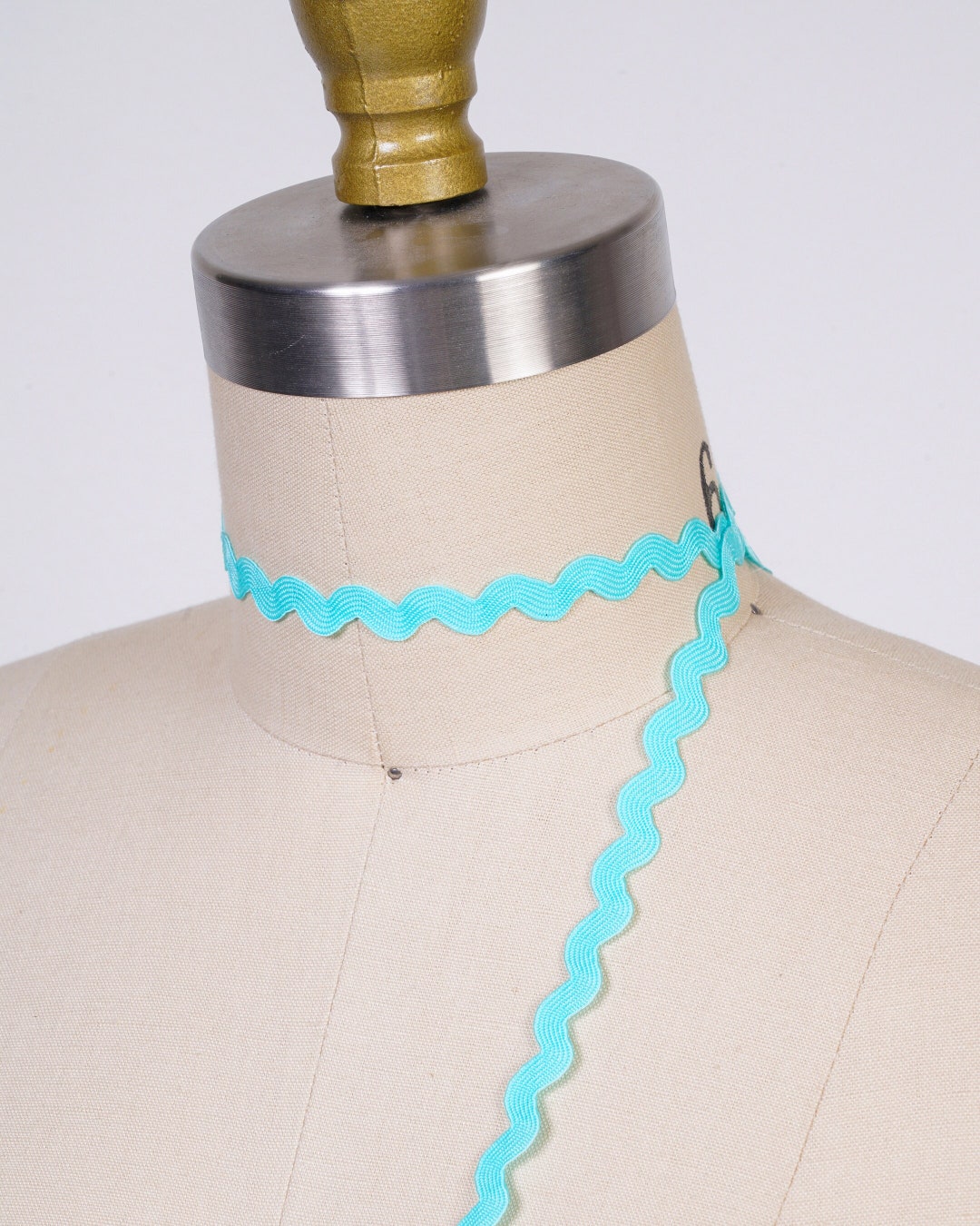 Decorative Ric Rac Ribbon 50 Yards Aqua Blue Ric Rac Trim: Decorative Garment Ribbon - Etsy