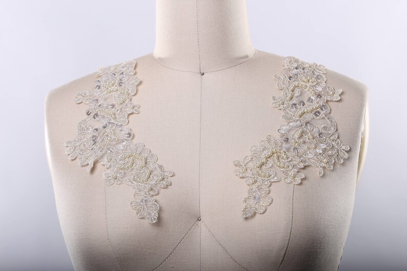 Antique Gold Lace Applique Champagne Applique Beige. Etsy