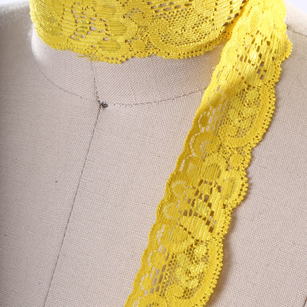 Yellow Lace Etsy