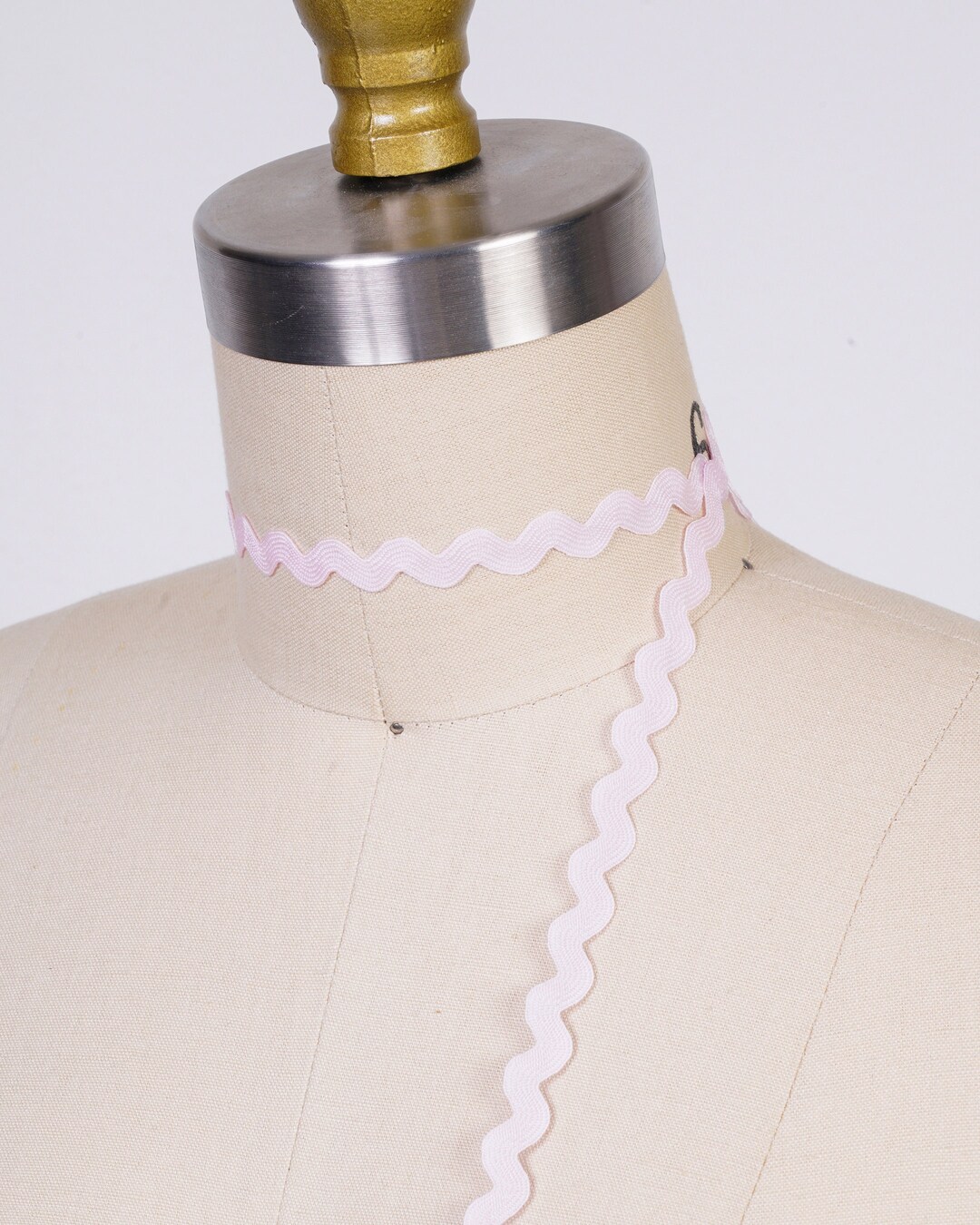 50 Yards Baby Pink Ric Rac Trim / Light Pink Zig Zag Trim - Etsy