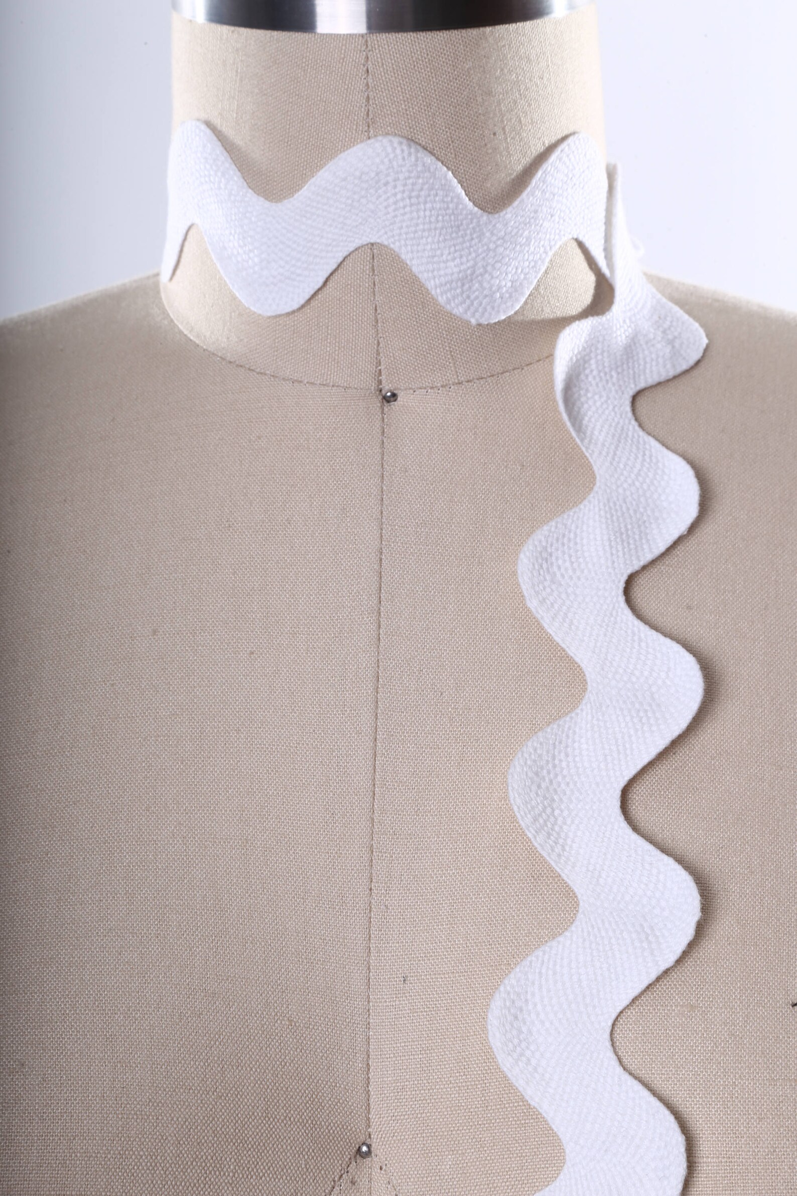 Jumbo White Ric Rac 100 Cotton White Ric Rac Trim Ribbon. Etsy