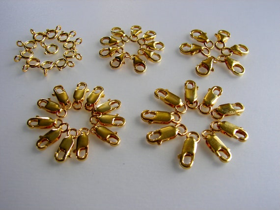 18k gold over brass deals