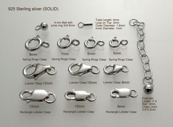 Sterling Silver 2.3mm Open Cable Chain with Lobster Clasp Chain Series