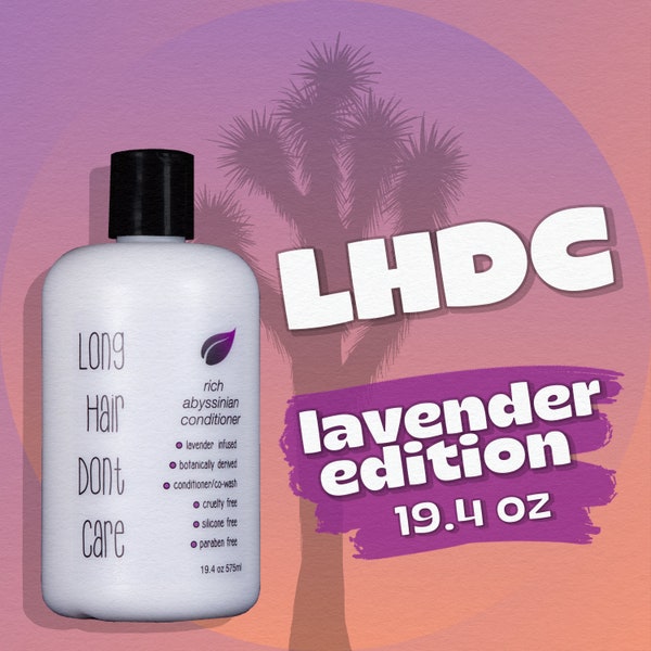 Long Hair Don't Care 19.4 oz Lavender Edition