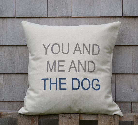 You And Me Pillow Cover Etsy